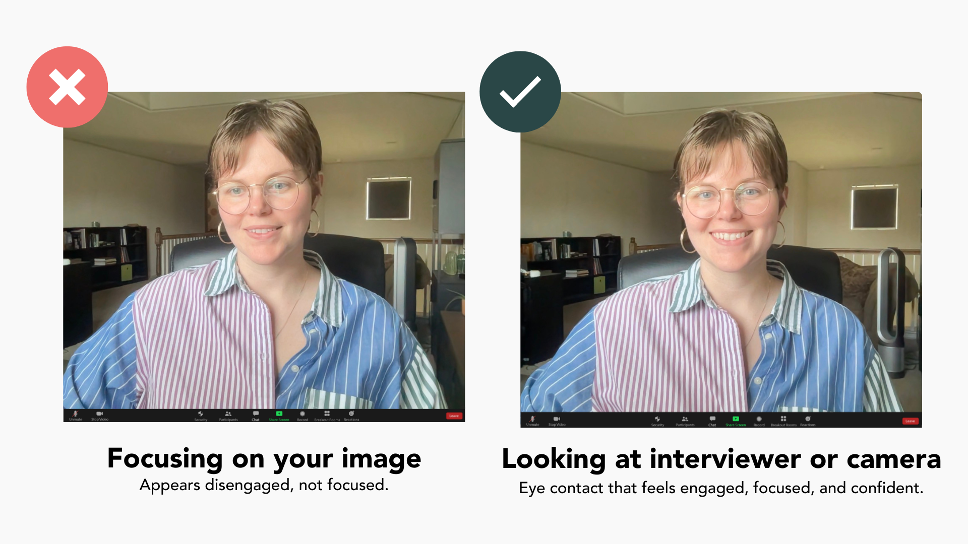 Zoom Interview Tips: How to Maintain Eye Contact Over Zoom